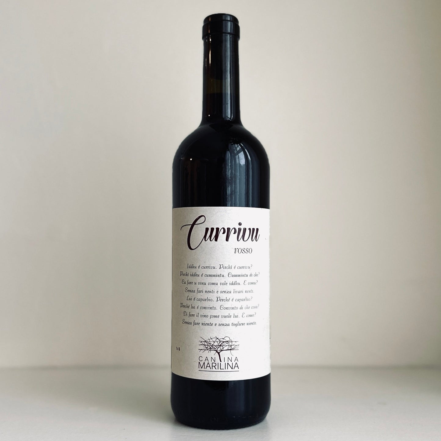Cantina Marilina Currivu Rosso 2023